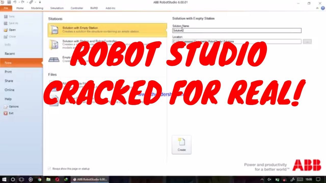 crack robotstudio full